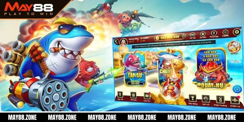 Bắn cá H5 bạn bắn mới | Khám phá thế giới săn cá cực chất 2 Bắn Cá Thần Tài