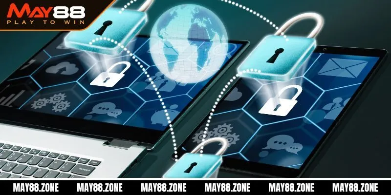 MAY88 có hỗ trợ chơi cá cược ngoại hạng Anh không? 4 Bảo mật tuyệt đối