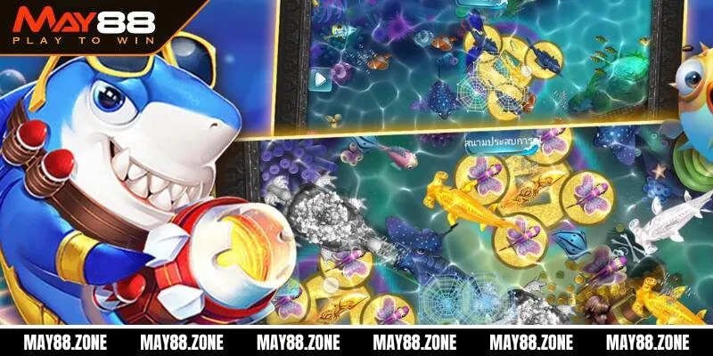 Bắn cá H5 bạn bắn mới | Khám phá thế giới săn cá cực chất 1 Cổng game Bắn Cá H5 bạn bắn mới xanh chín #1 Châu Á