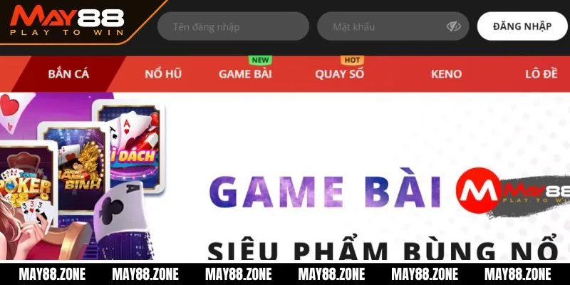 May88 - Nhà Cái Bóng Đá May88.com Chính Thức 9 Đăng nhập MAY88