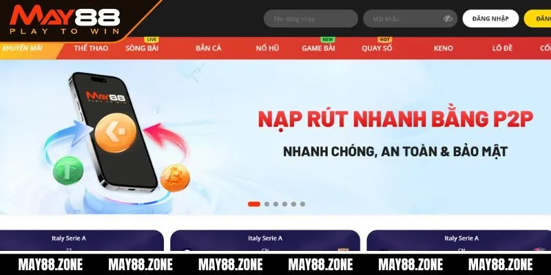May88 - Nhà Cái Bóng Đá May88.com Chính Thức 6 Tải MAY88 về IOS